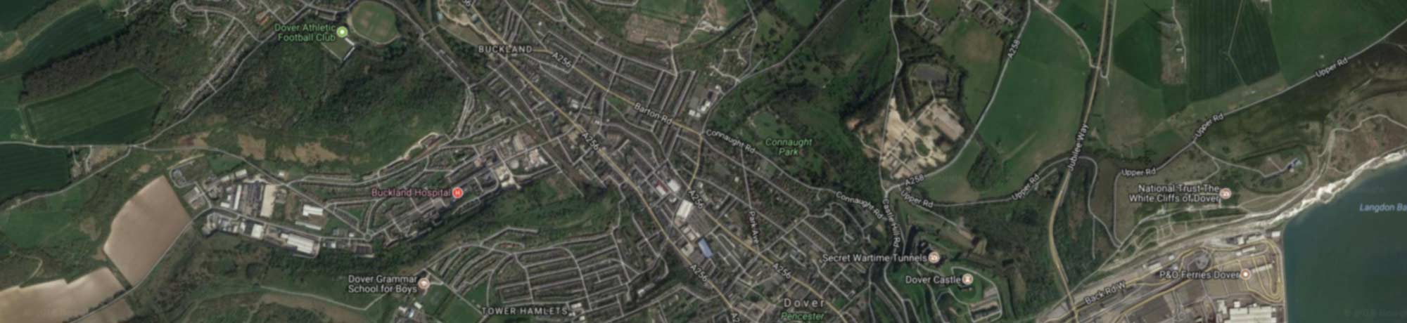 Campus view of Dover Grammar School for Girls