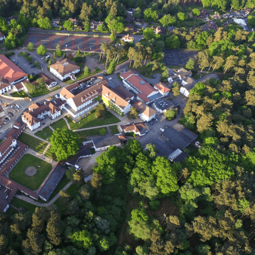 Campus view of Downe House