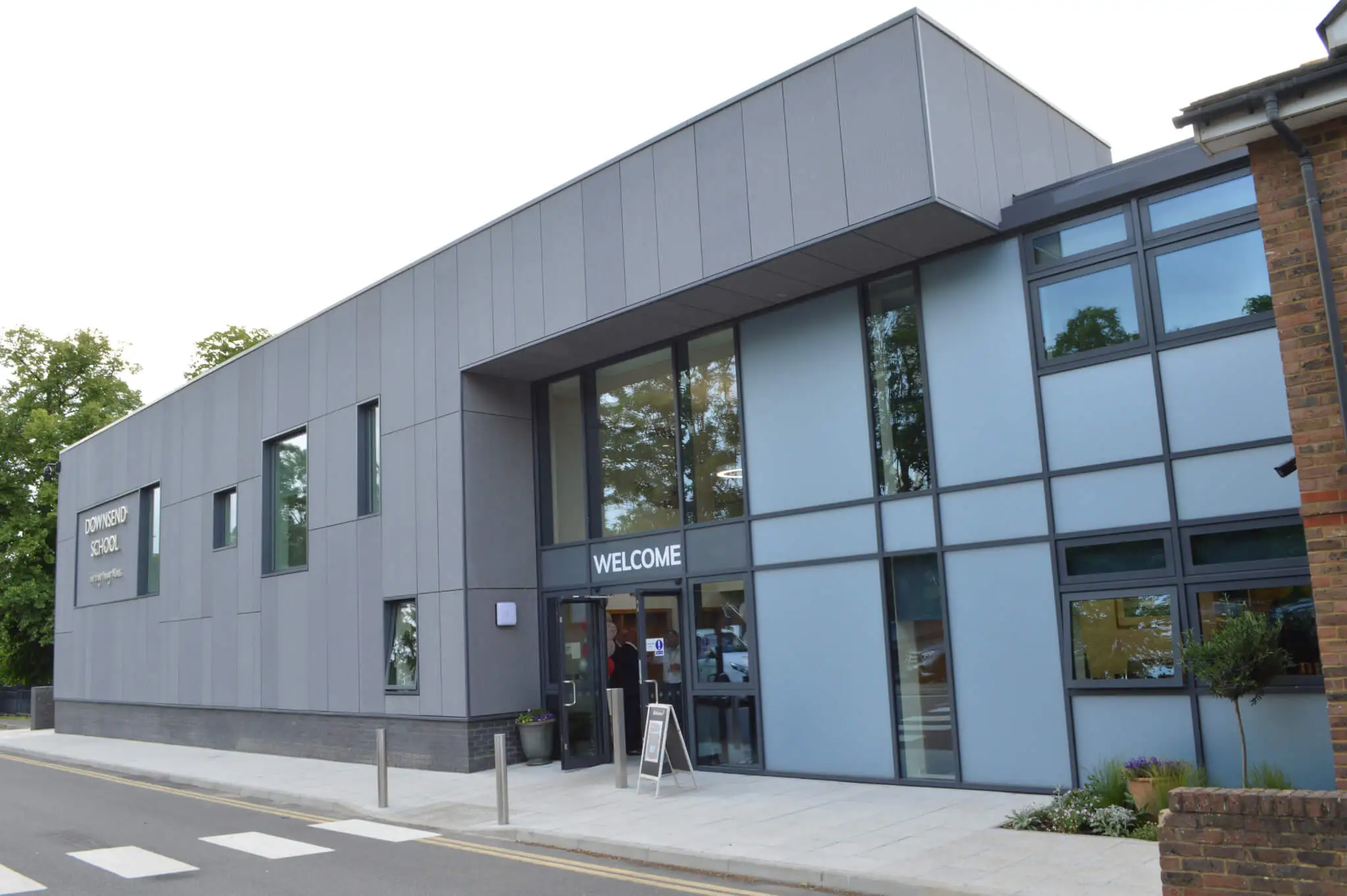 Exterior of Downsend School