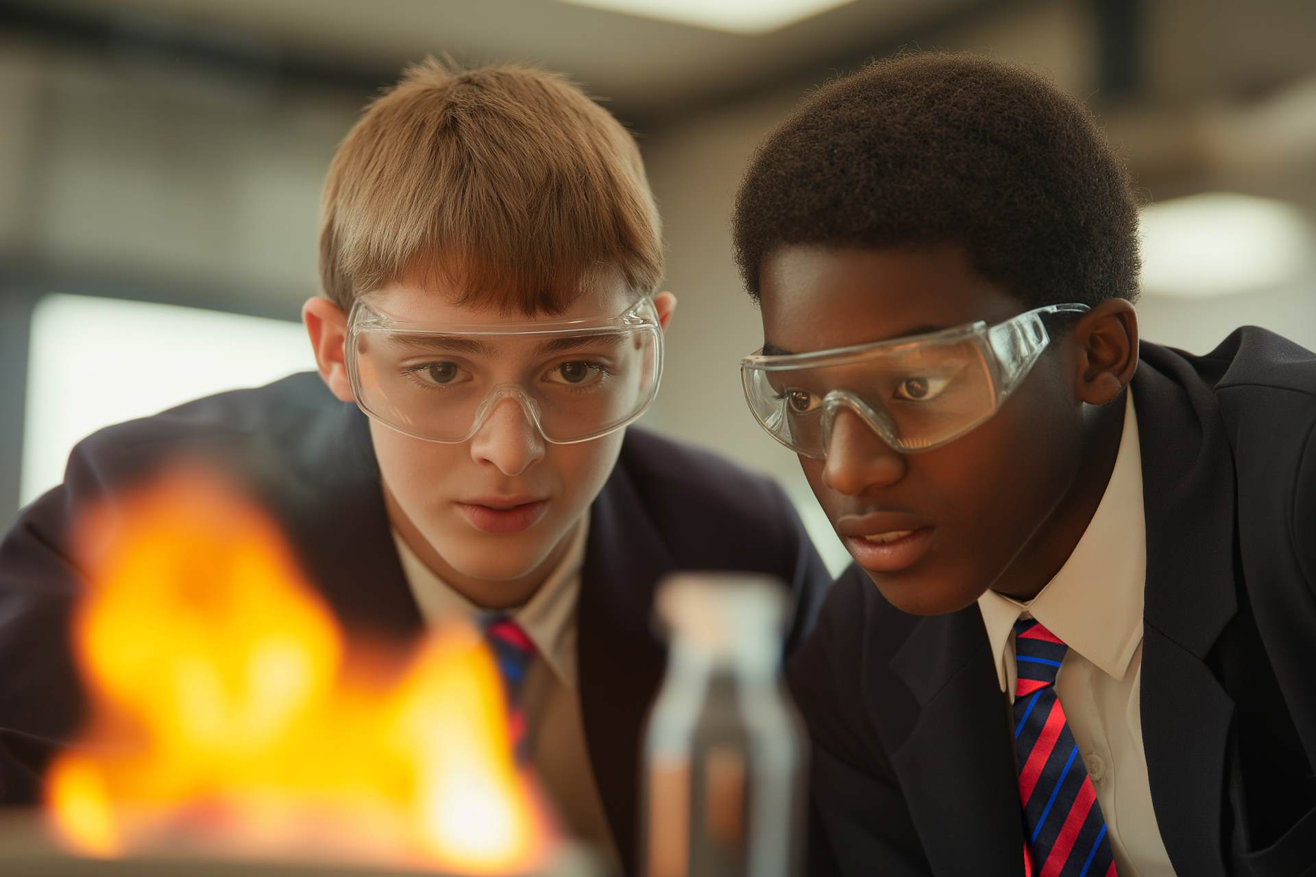 Dr Challoner's Grammar School science lesson