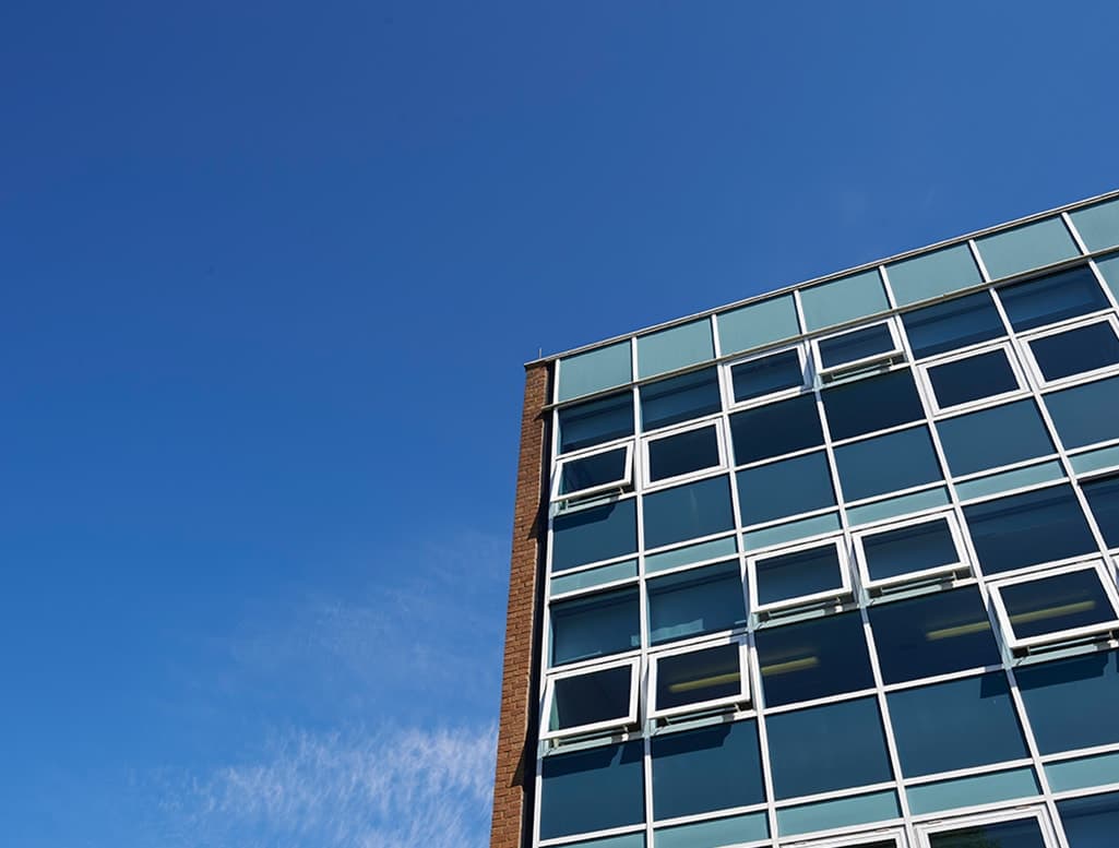 Campus view of Dr Challoner's High School