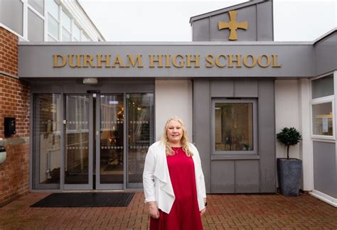 Exterior of Durham High School