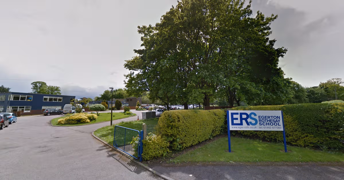 Exterior of Egerton-Rothesay School