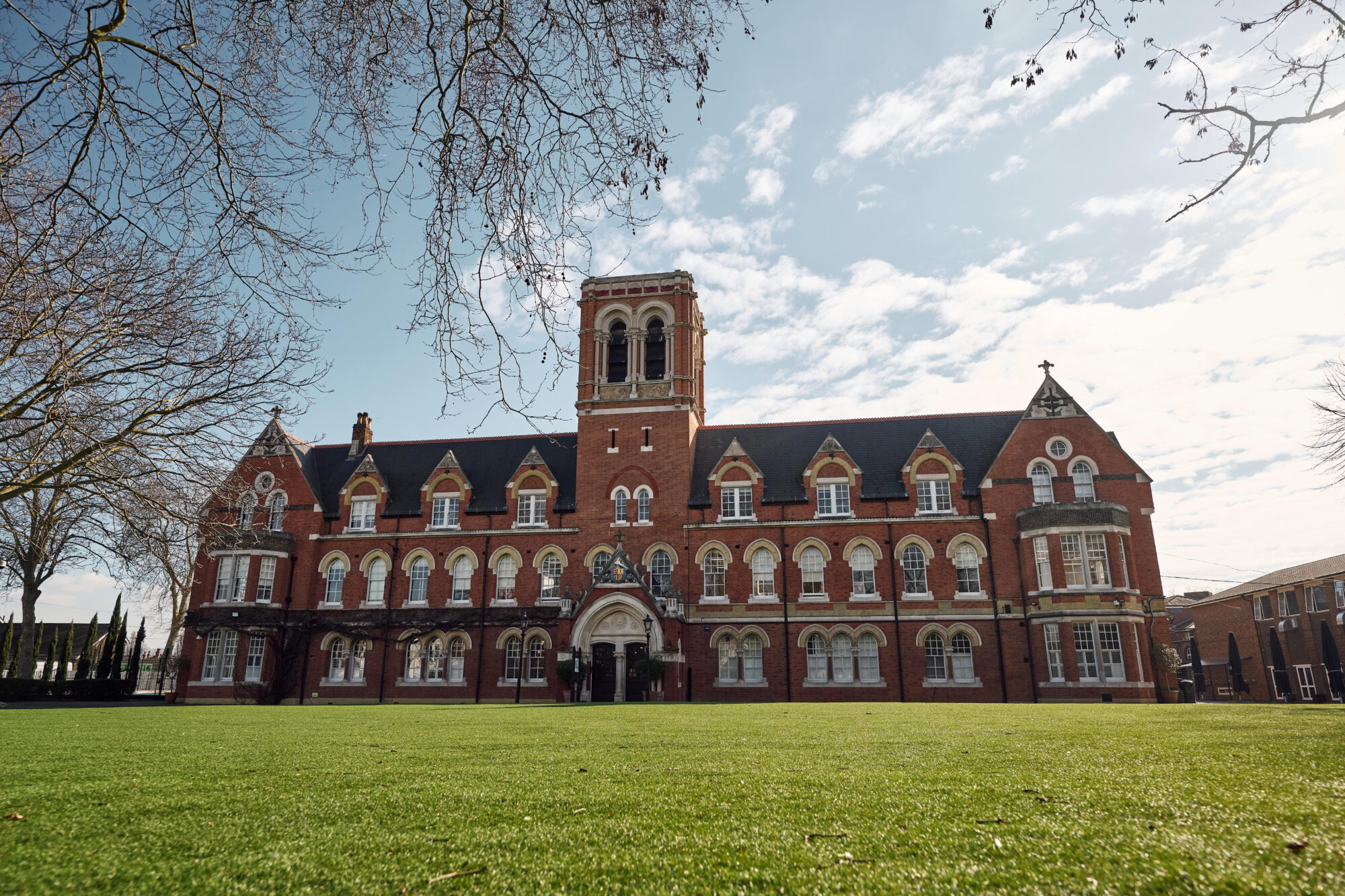 Campus view of Emanuel School