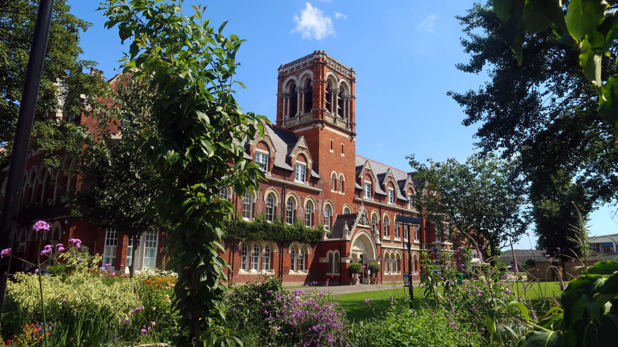 Campus view of Emanuel School