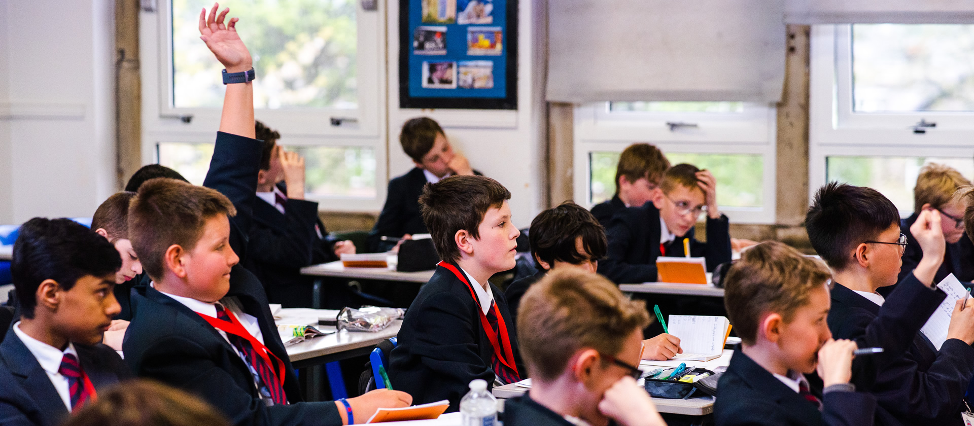 Ermysted's Grammar School classroom learning