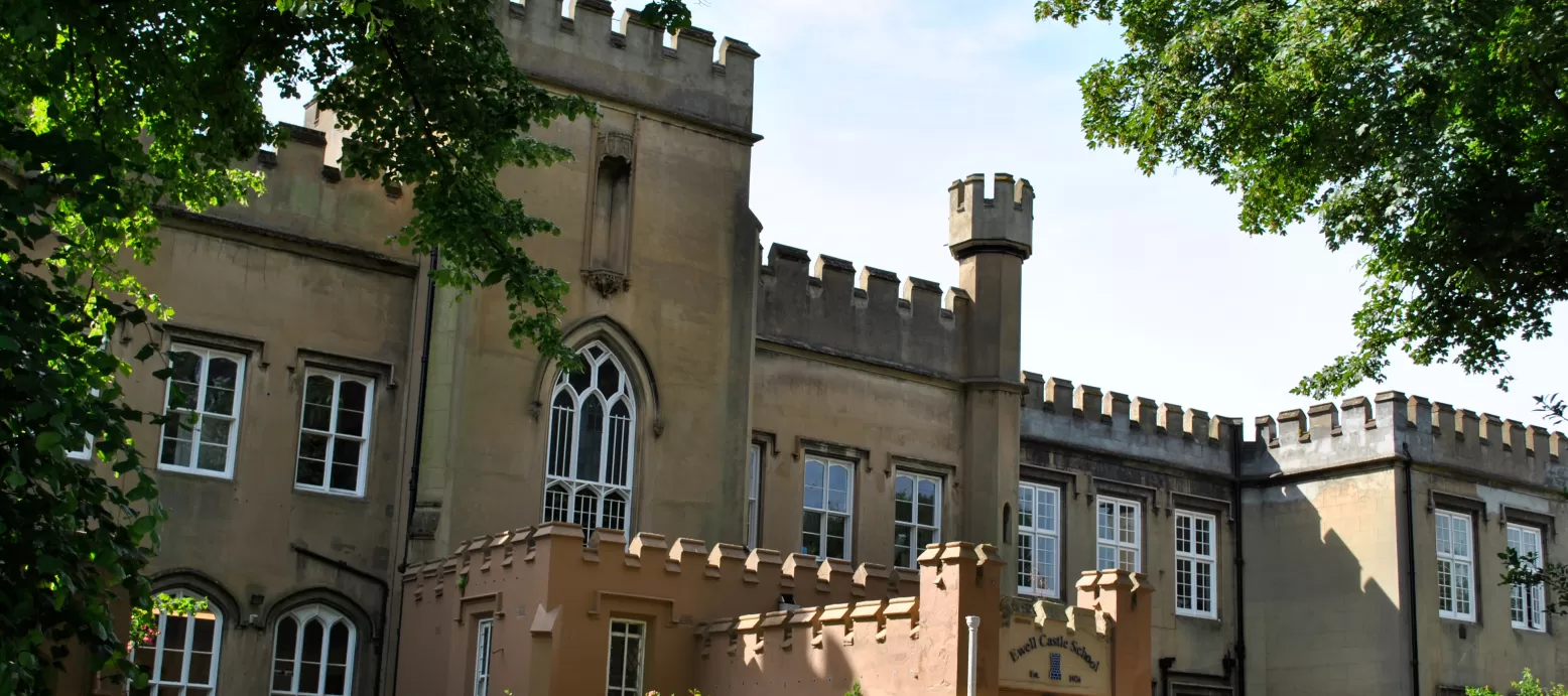 Exterior of Ewell Castle School