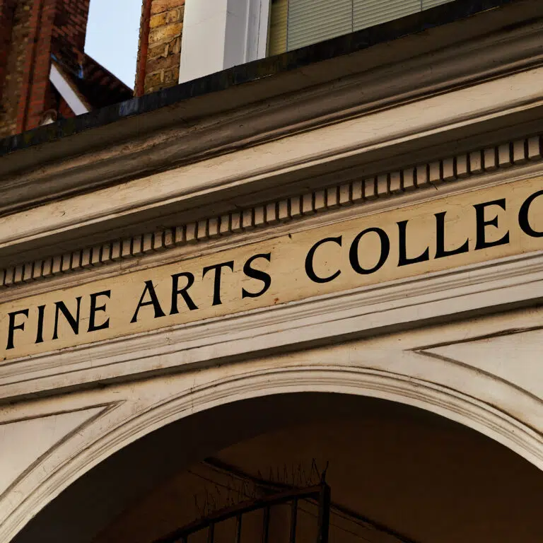 Exterior of Fine Arts College