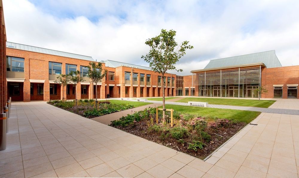 The Folkestone School for Girls school building exterior