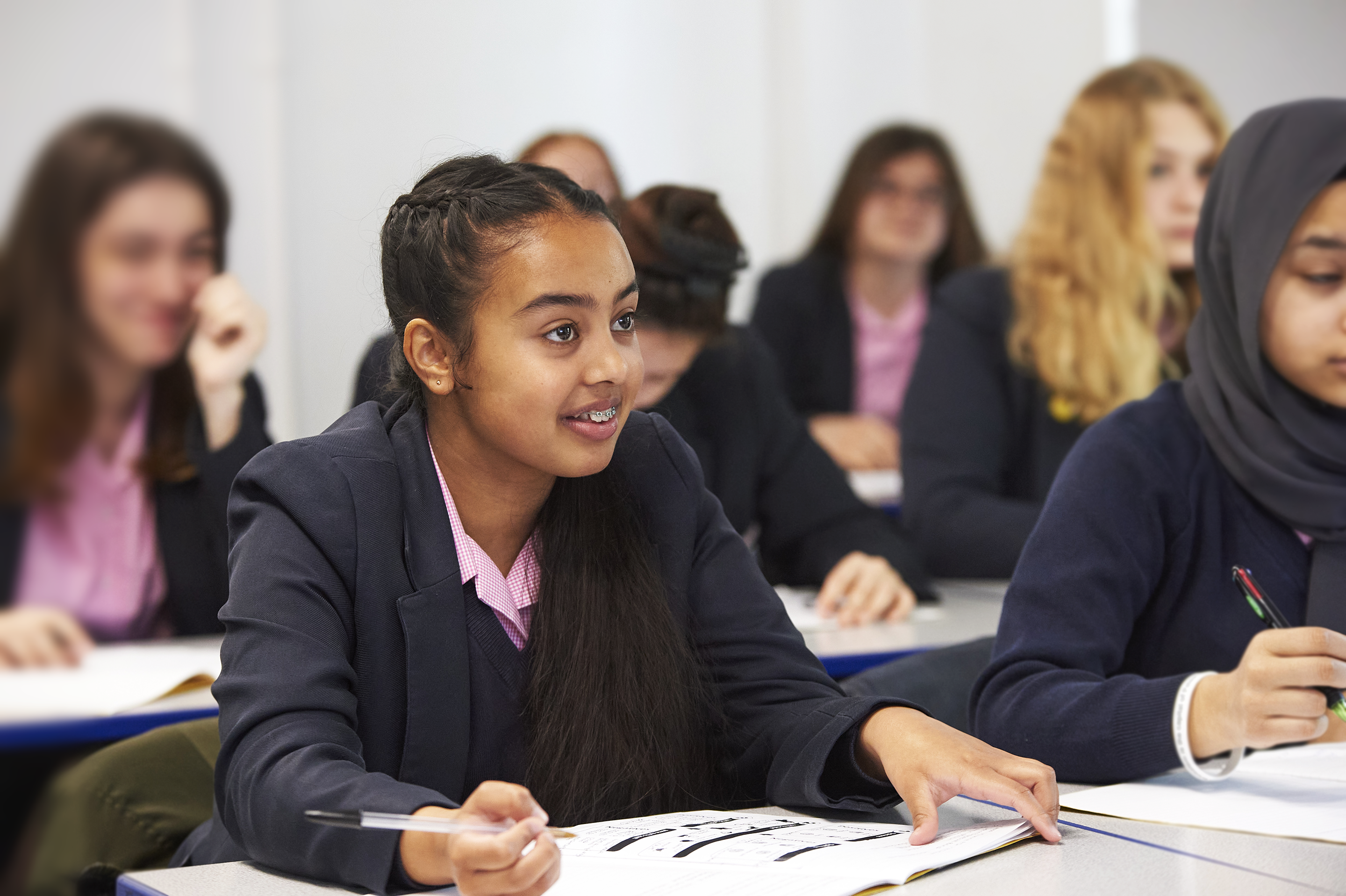 Fort Pitt Grammar School classroom learning