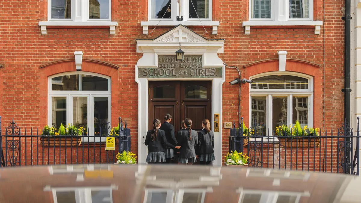 Exterior of Francis Holland School