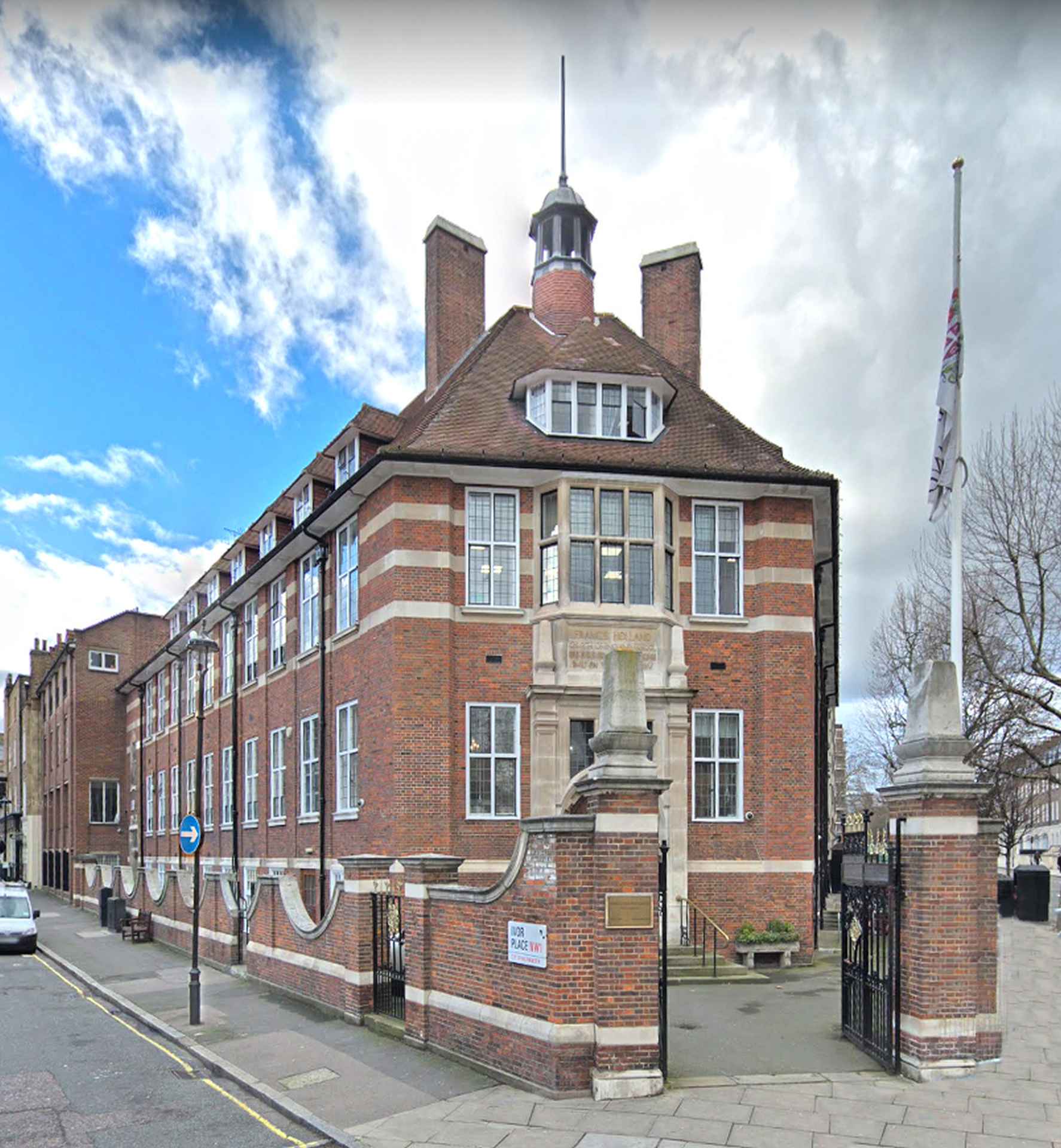 Exterior of Francis Holland School