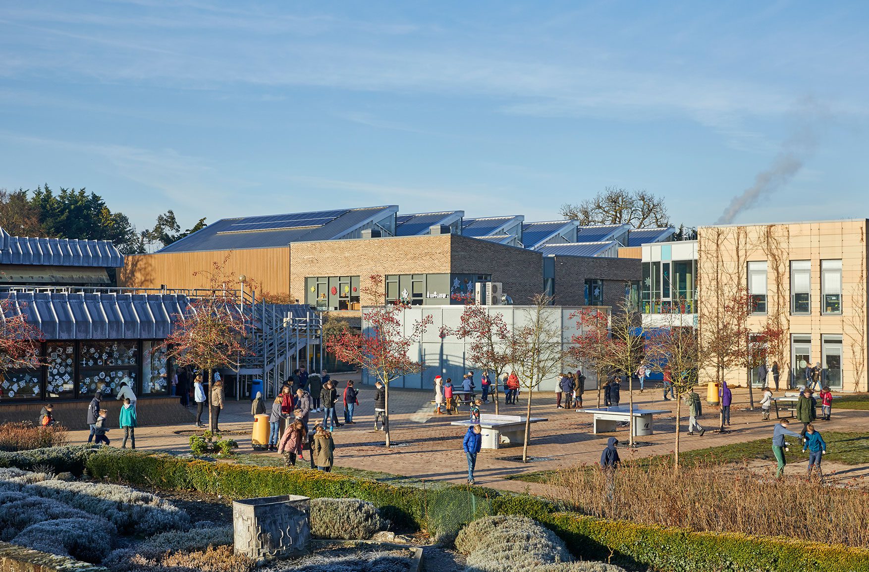 Exterior of The German School