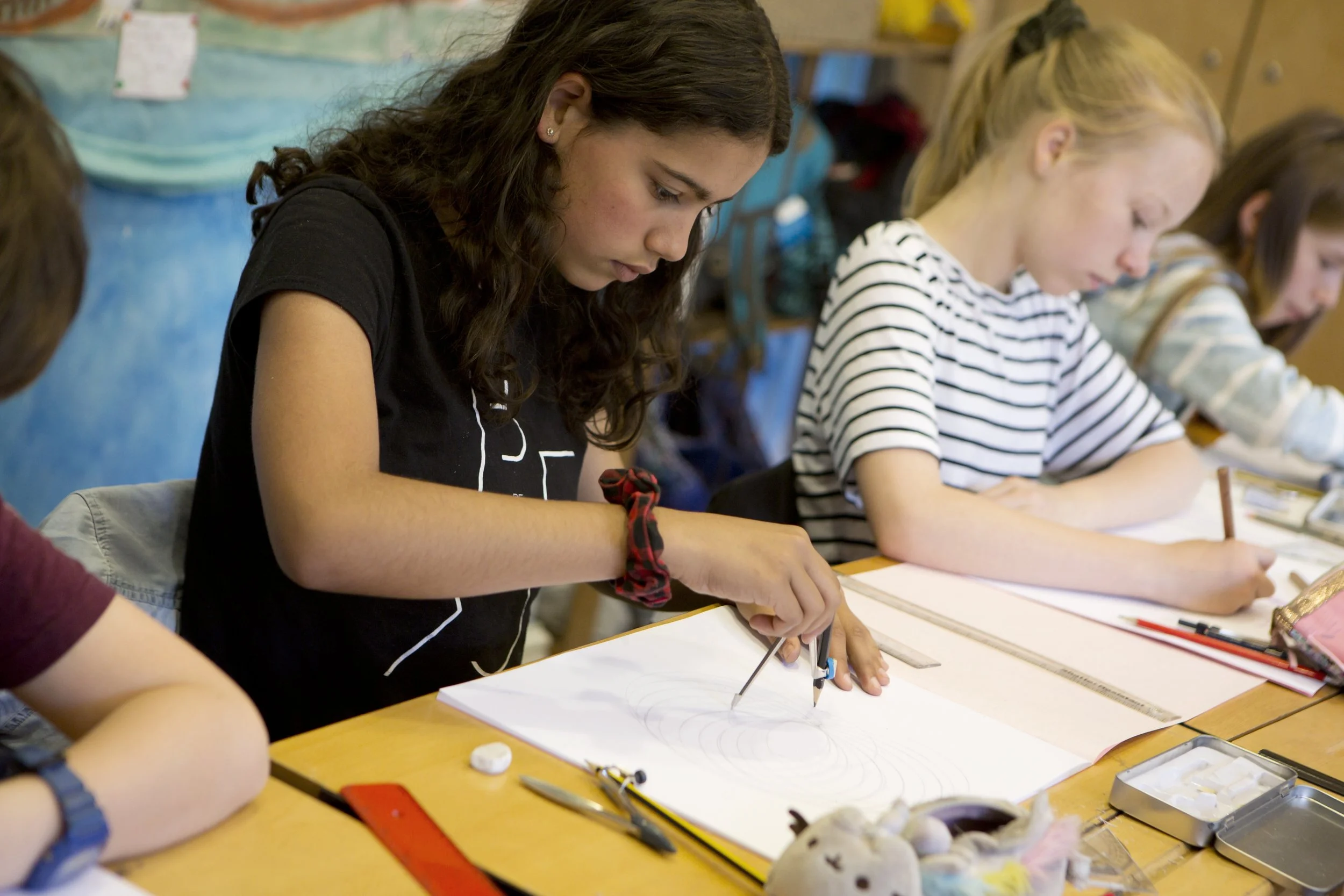 Learning spaces at Greenwich Waldorf School