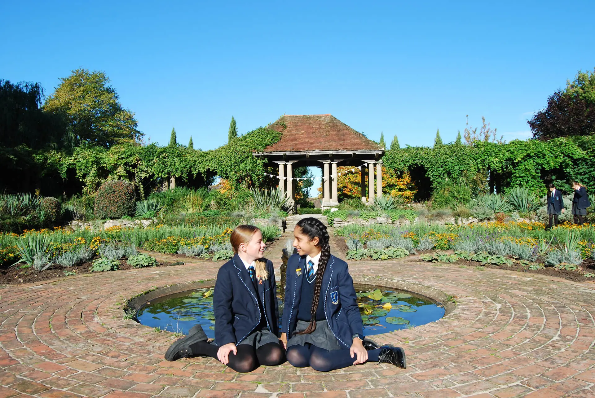 Campus view of The Gregg School