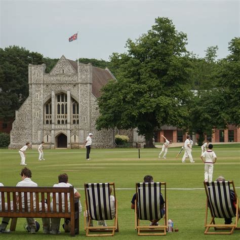 Campus view of Gresham's School