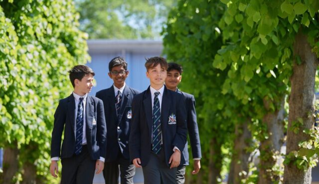 Campus view of Haberdashers' Boys' School