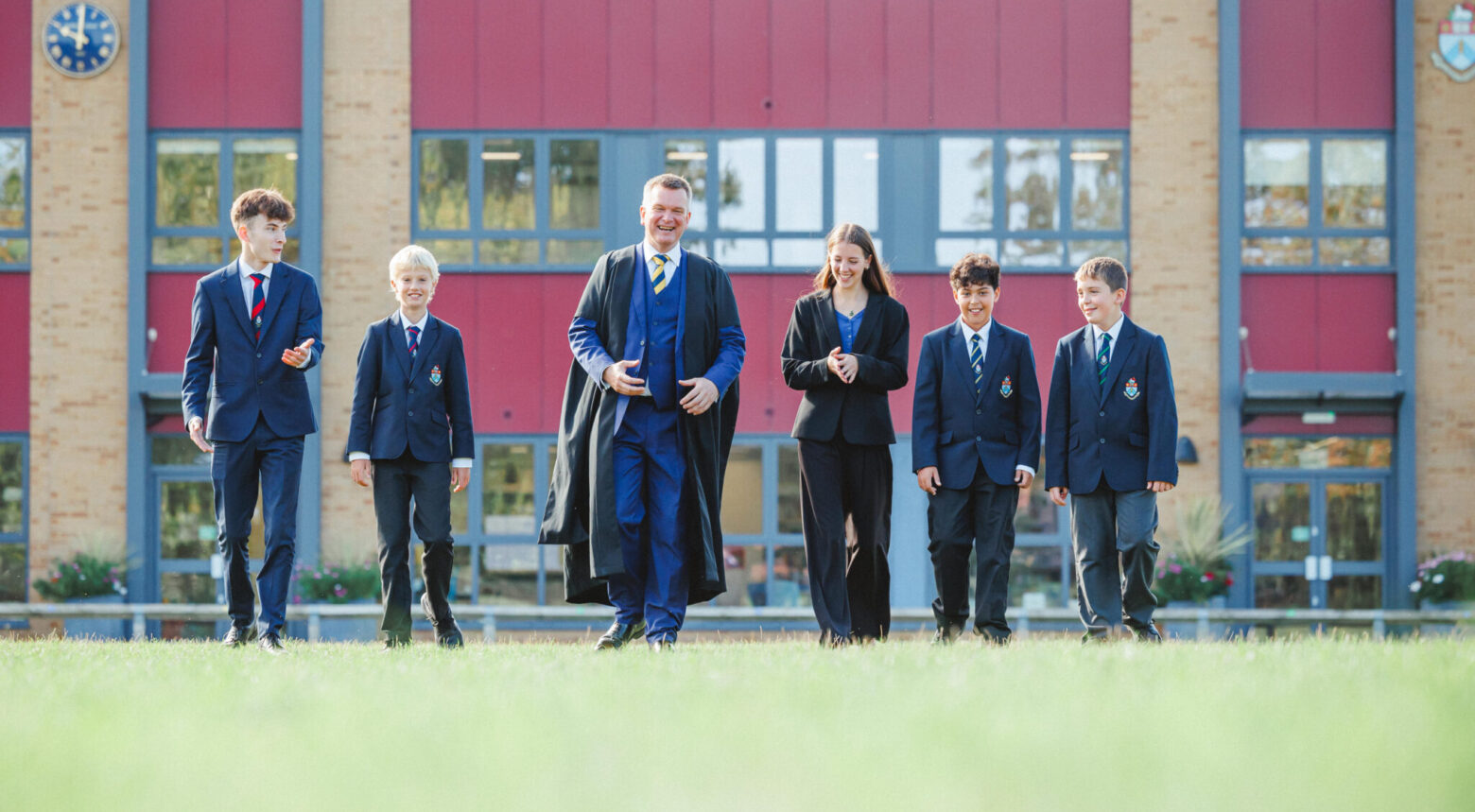 Exterior of Halliford School