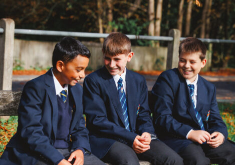 Campus view of Halliford School
