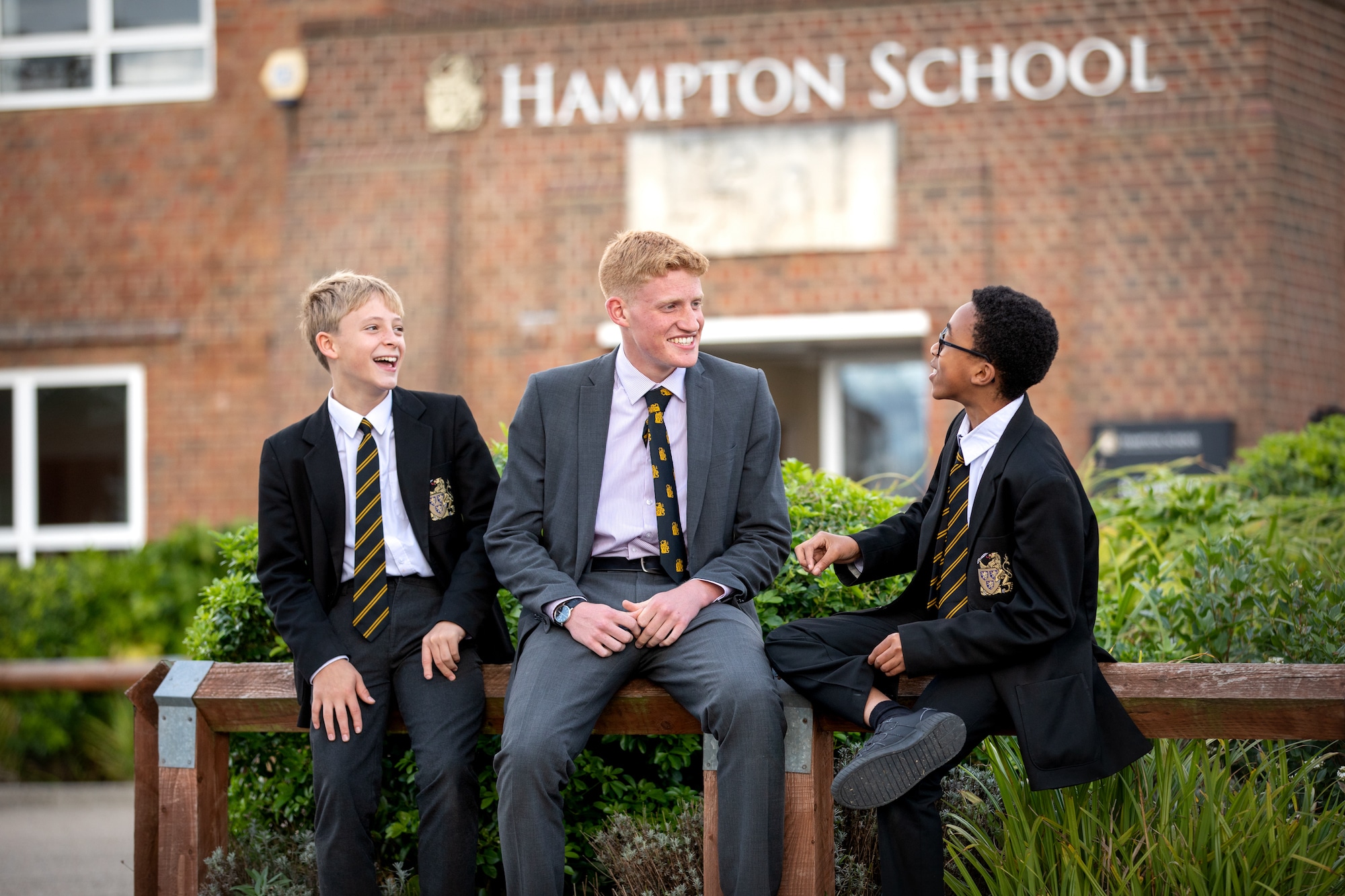 Campus view of Hampton School