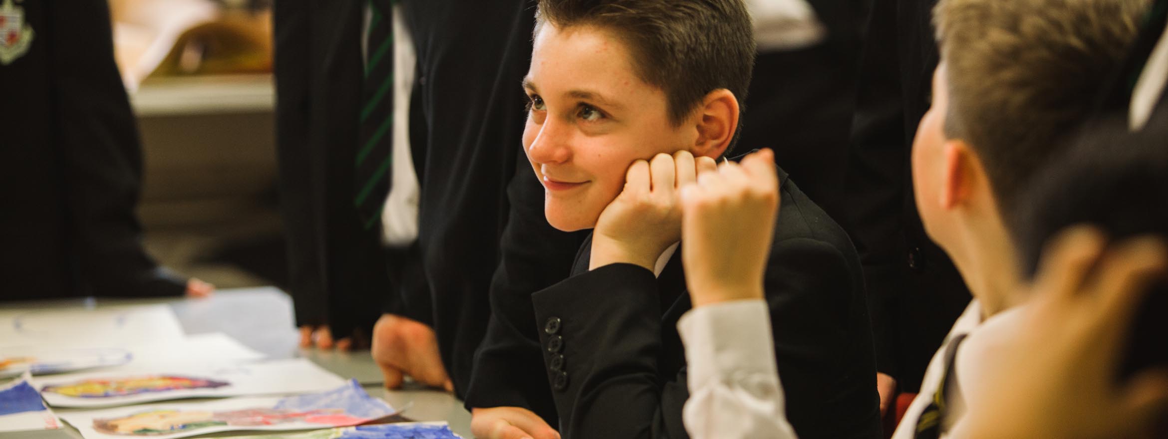 The Harvey Grammar School classroom learning