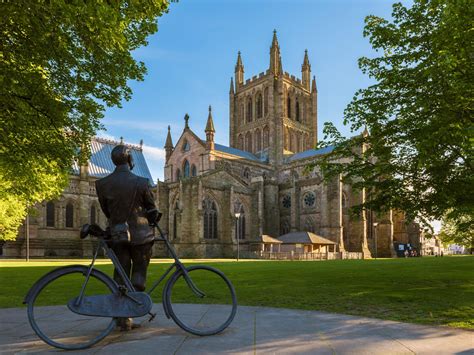 Exterior of Hereford Cathedral School With A Junior School