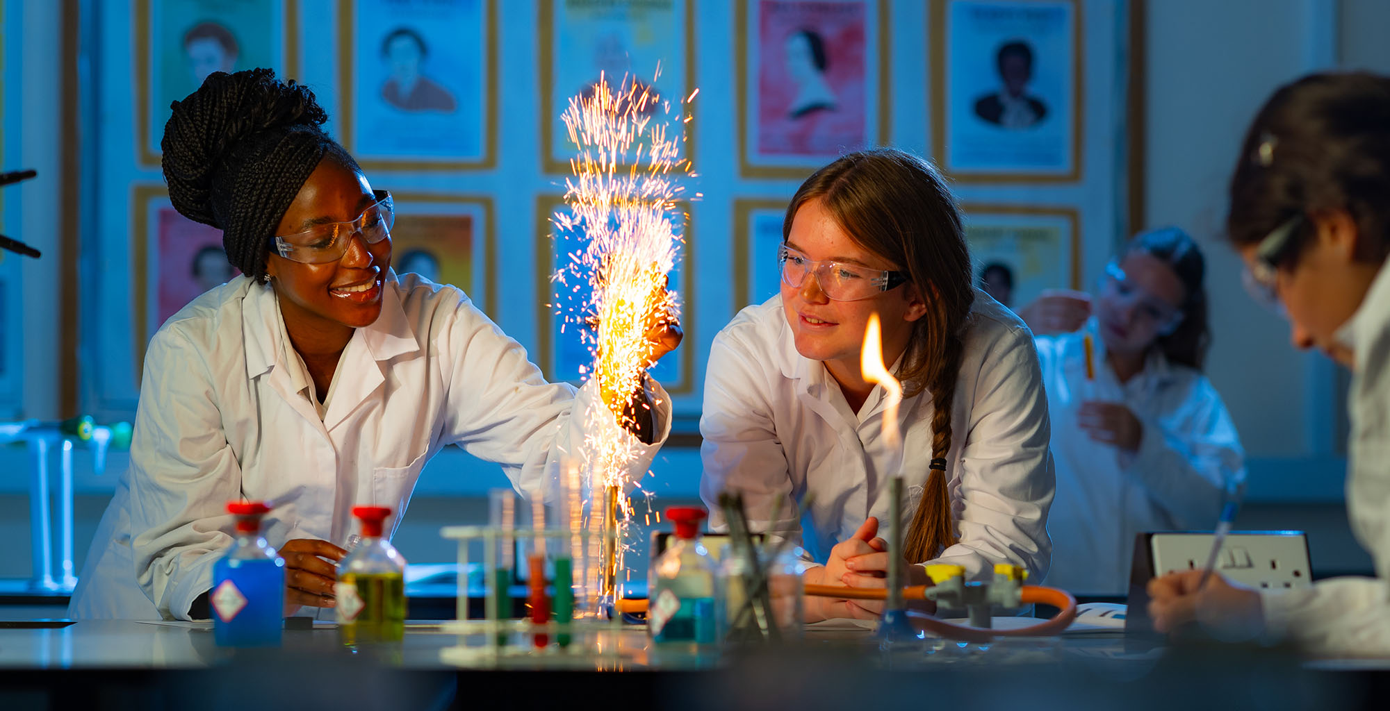 Campus view of Highsted Grammar School