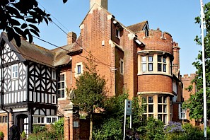 Exterior of Holcombe Grammar School