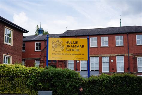 Exterior of Hulme Grammar School