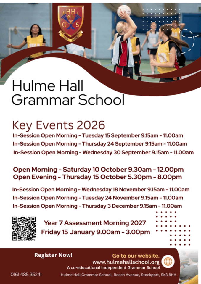 Hulme Hall Grammar School school image