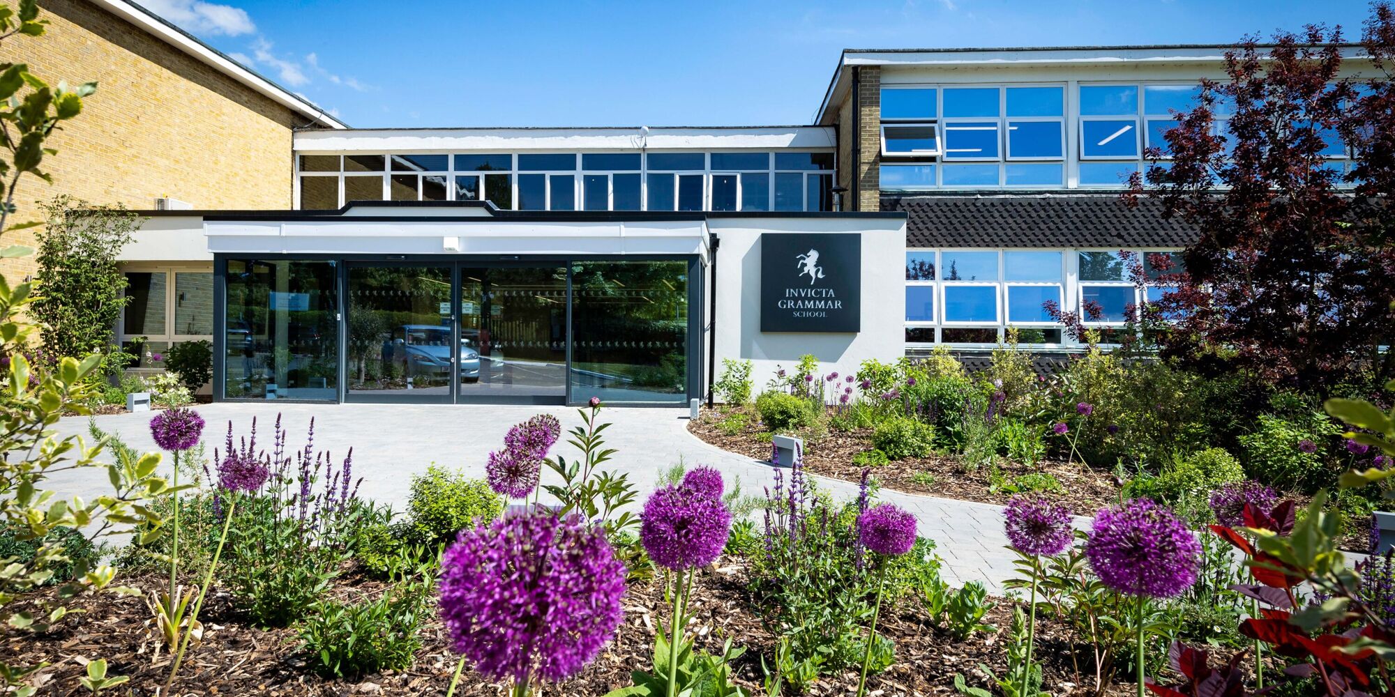 Campus view of Invicta Grammar School