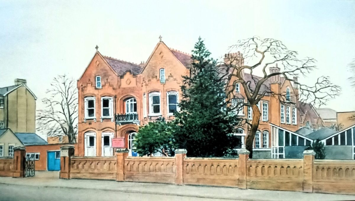 Exterior of Ipswich High School
