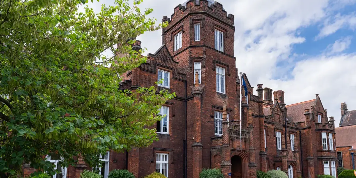 Campus view of Ipswich School