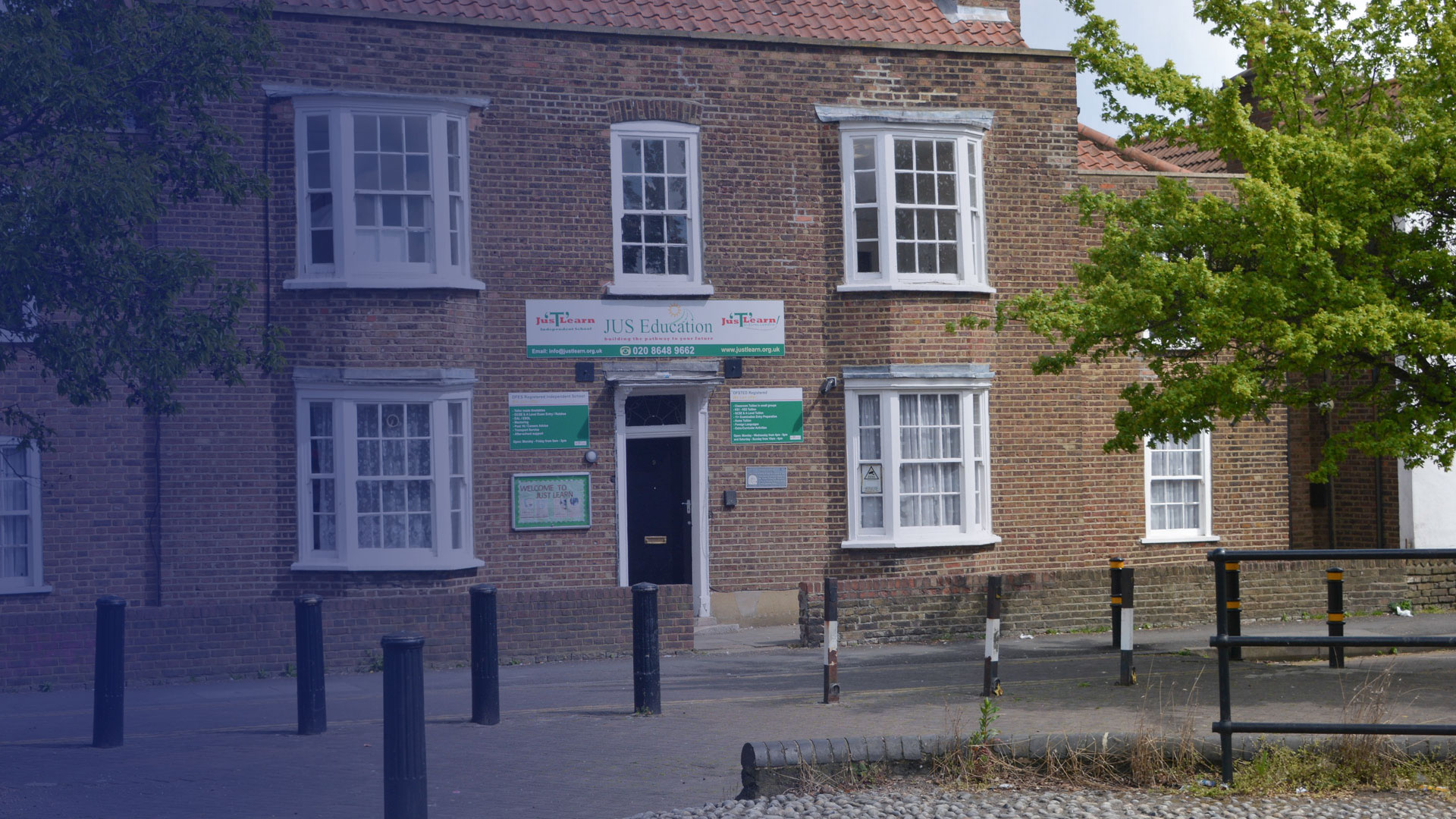 Exterior of Jus'T'Learn