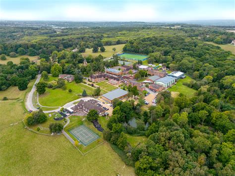 Campus view of Kent College Pembury