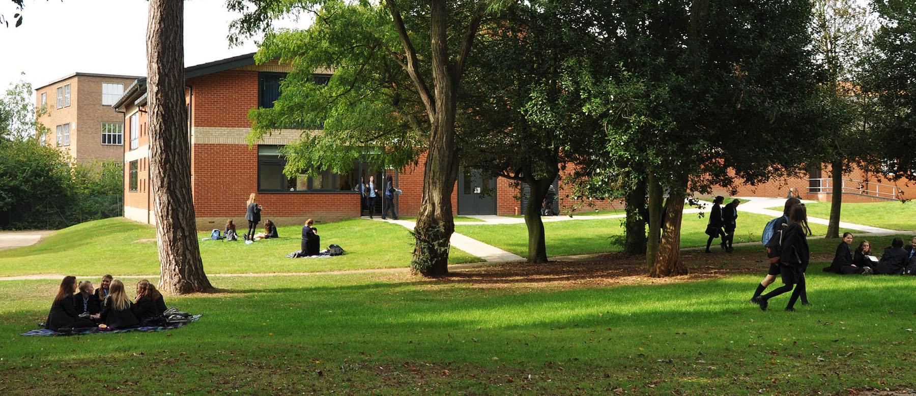 Campus view of Kesteven and Grantham Girls' School