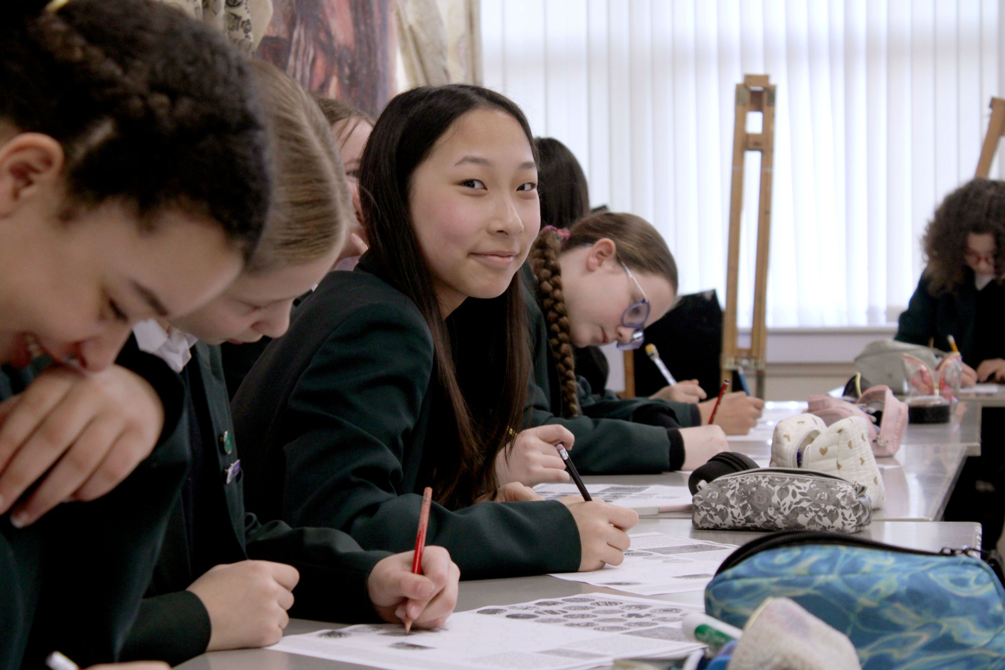 Kesteven and Sleaford High School Selective Academy classroom learning