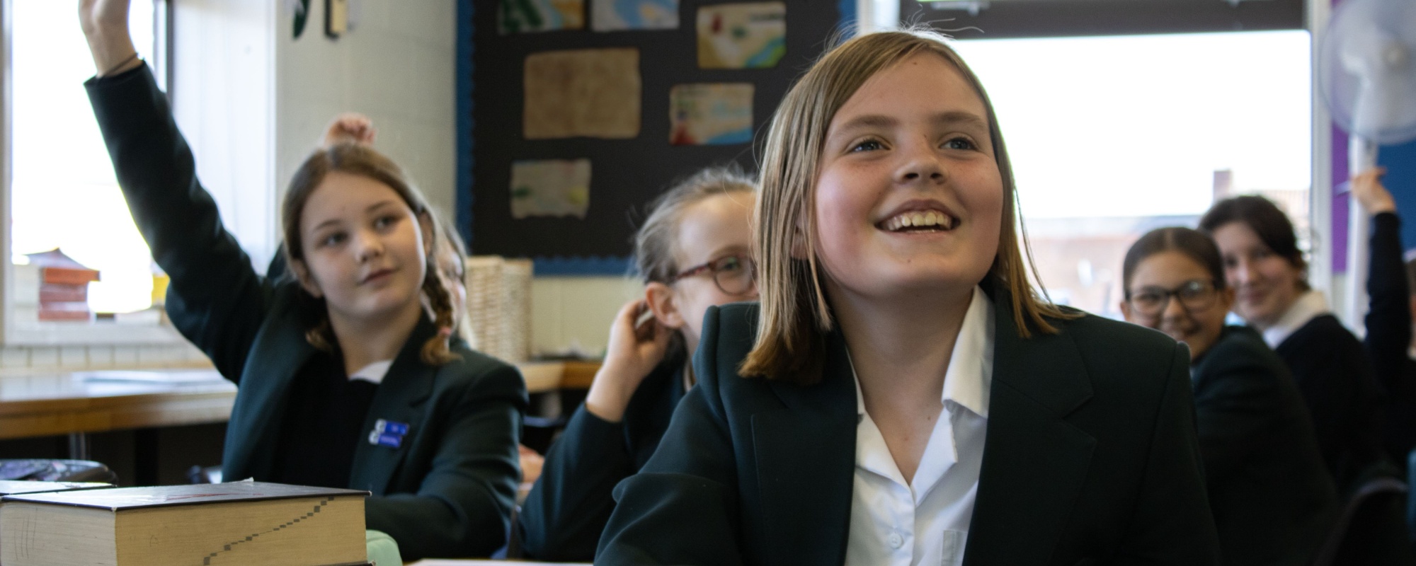 Kesteven and Sleaford High School Selective Academy students studying