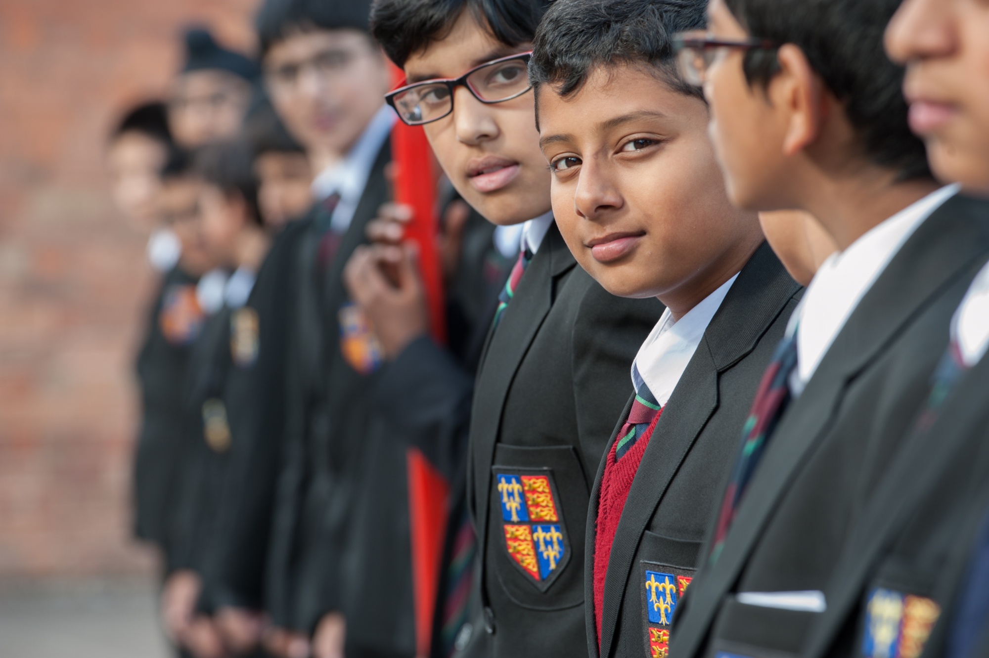 King Edward VI Aston School student in school