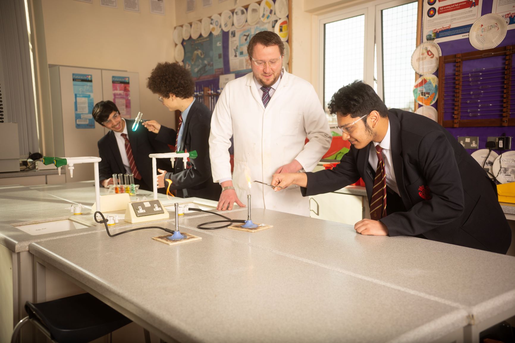 Campus view of King Edward VI Camp Hill School for Boys