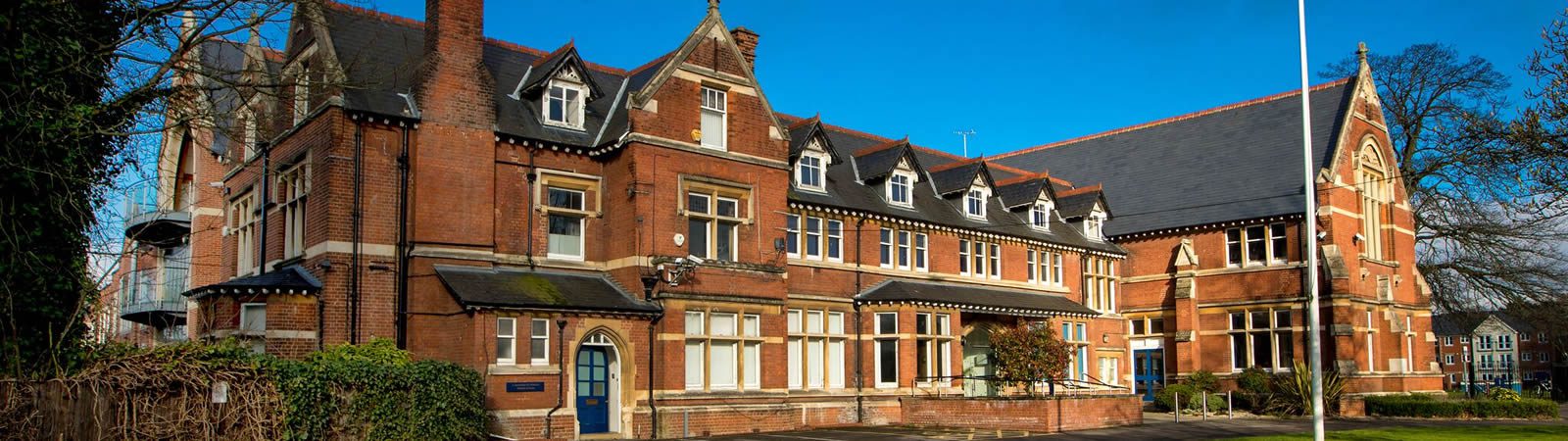 Campus view of King Edward VI Grammar School, Chelmsford