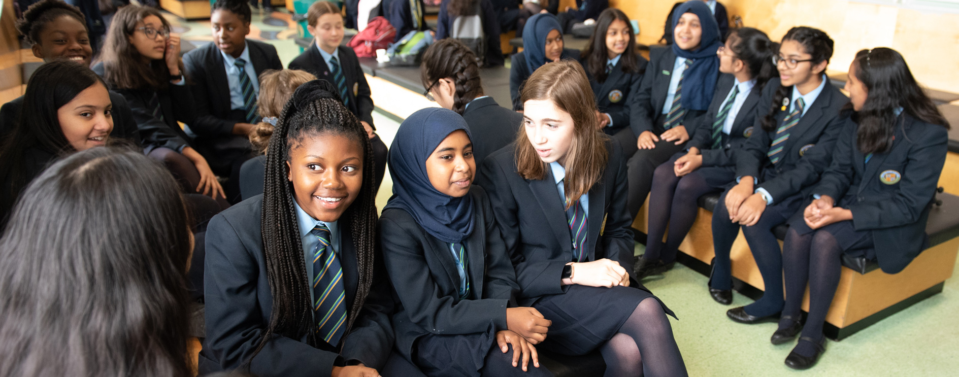 King Edward VI Handsworth School student group