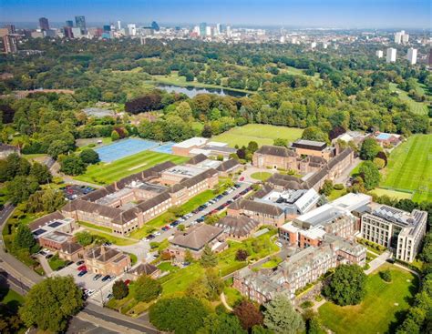 Campus view of King Edward VI High School for Girls