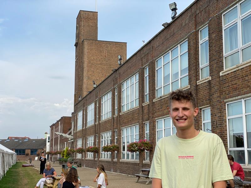 Campus view of King Edward VI School