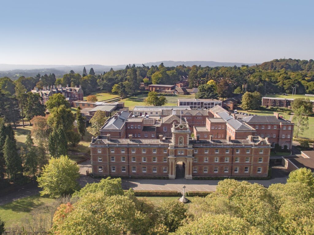 Campus view of King Edward's School Witley