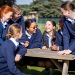 Campus view of King Edward's School Witley