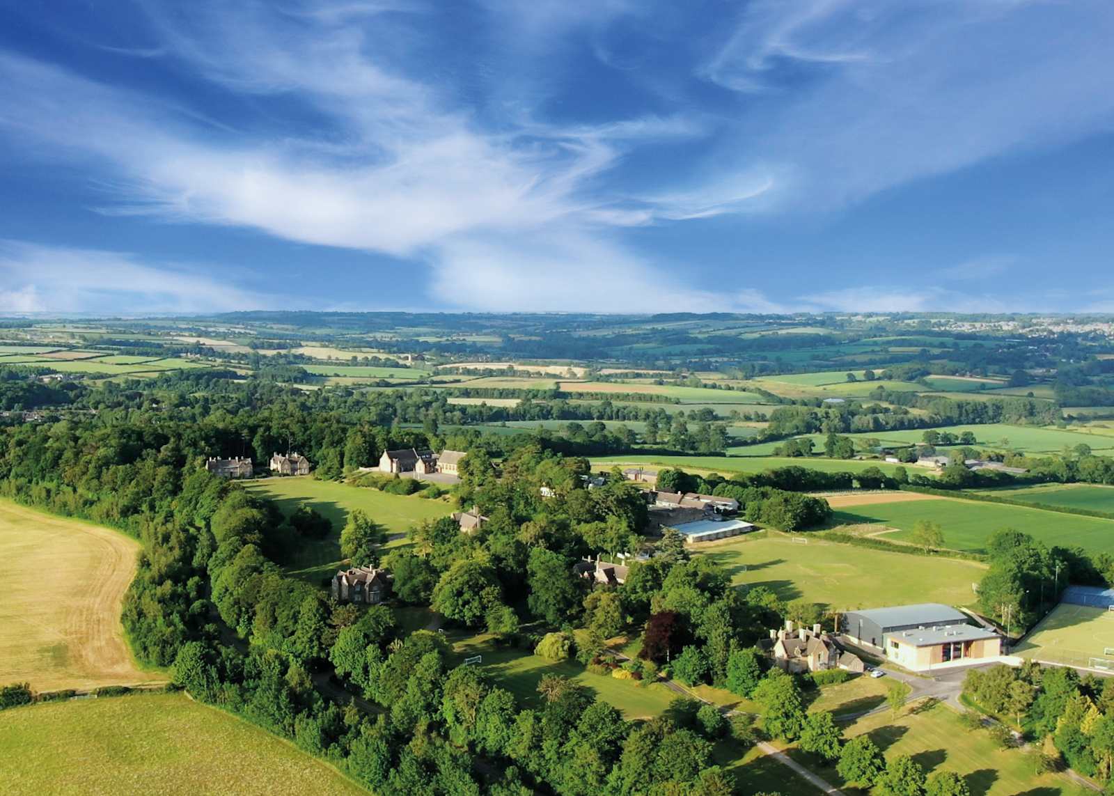 Exterior of Kingham Hill School