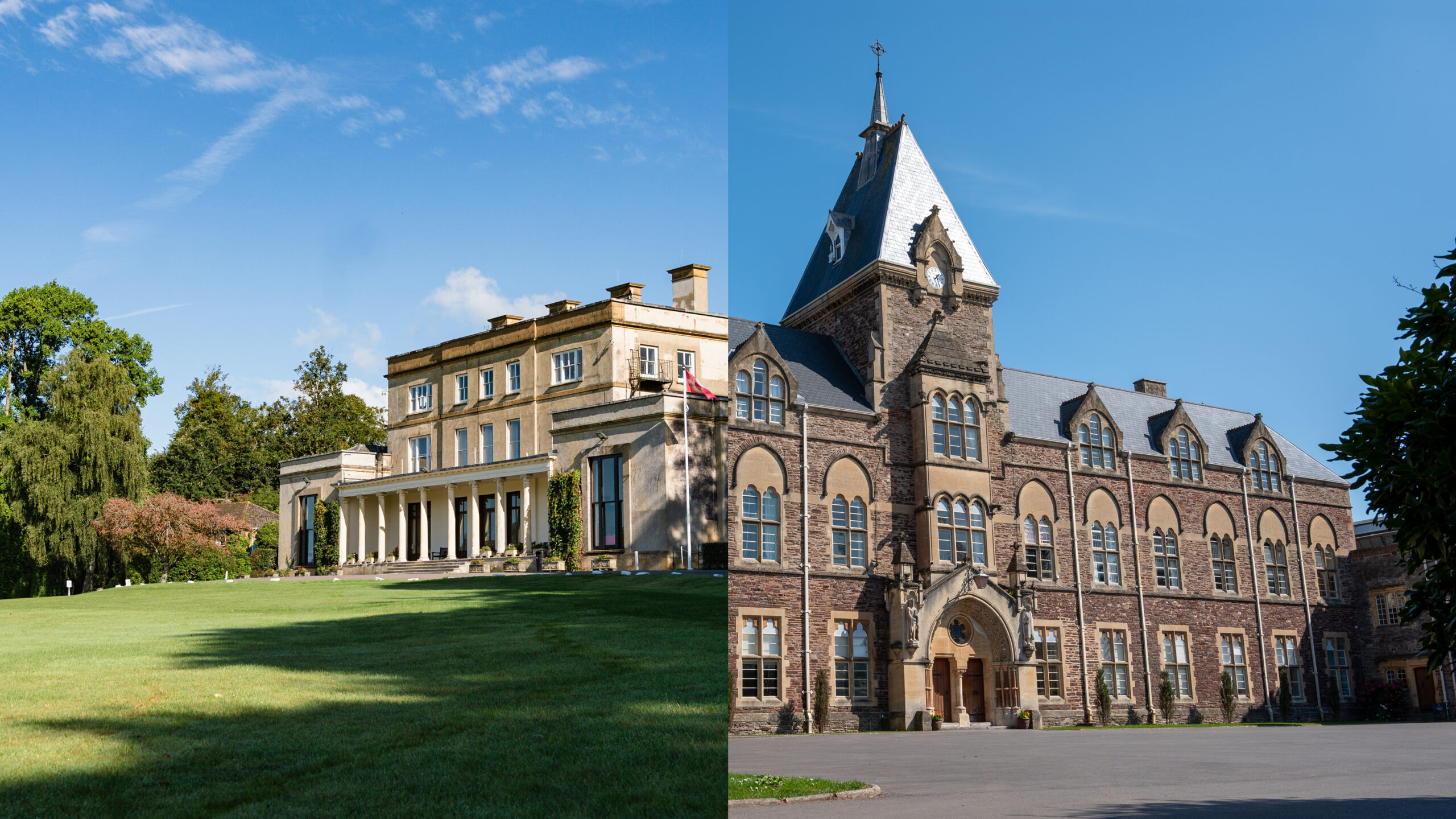 Campus view of King's College Taunton