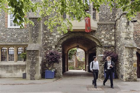 Exterior of The King's School Canterbury