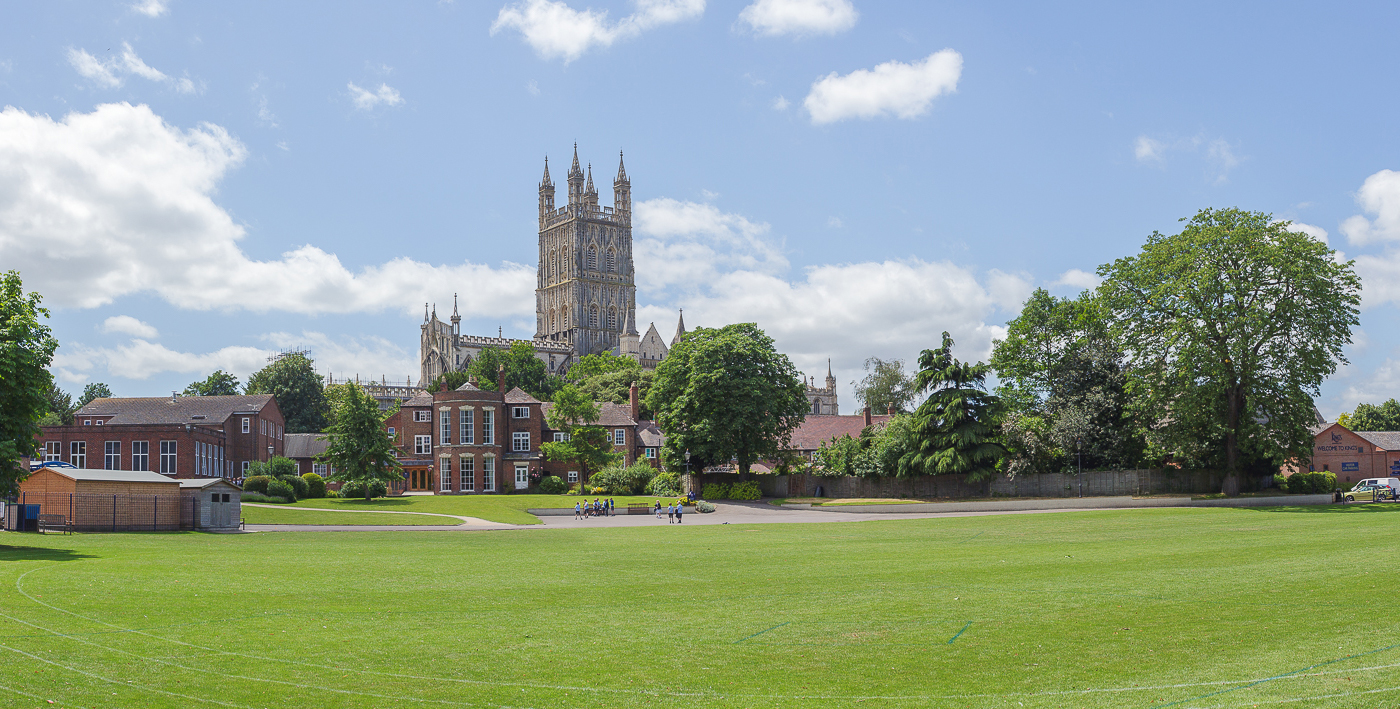 Exterior of The King's School, Gloucester